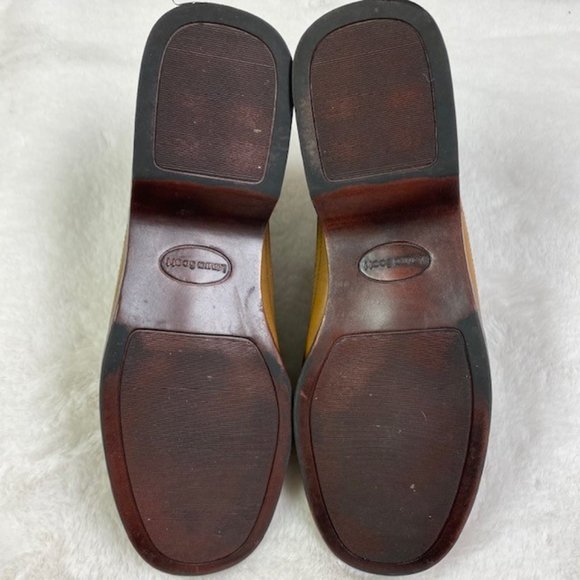 Laura Scott Leather Sugar Mules Laser Cut, size 10 - Picture 11 of 13